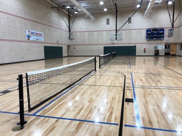 Middle Creek Community Center pickleball courts