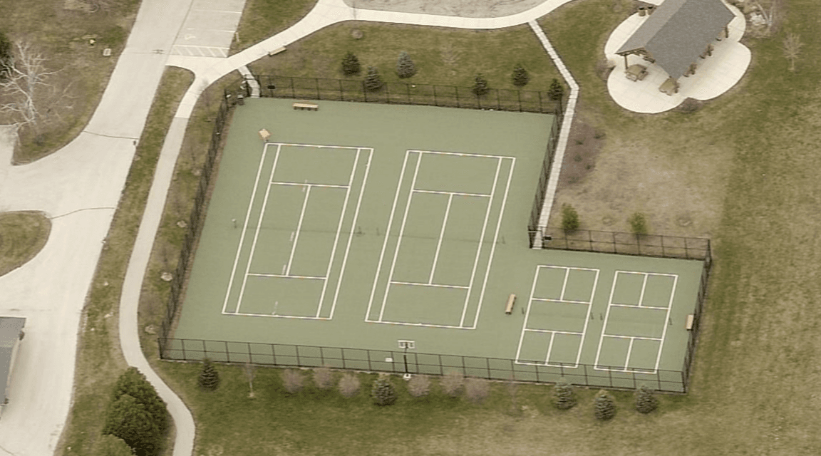 Wind Point Village Park pickleball courts