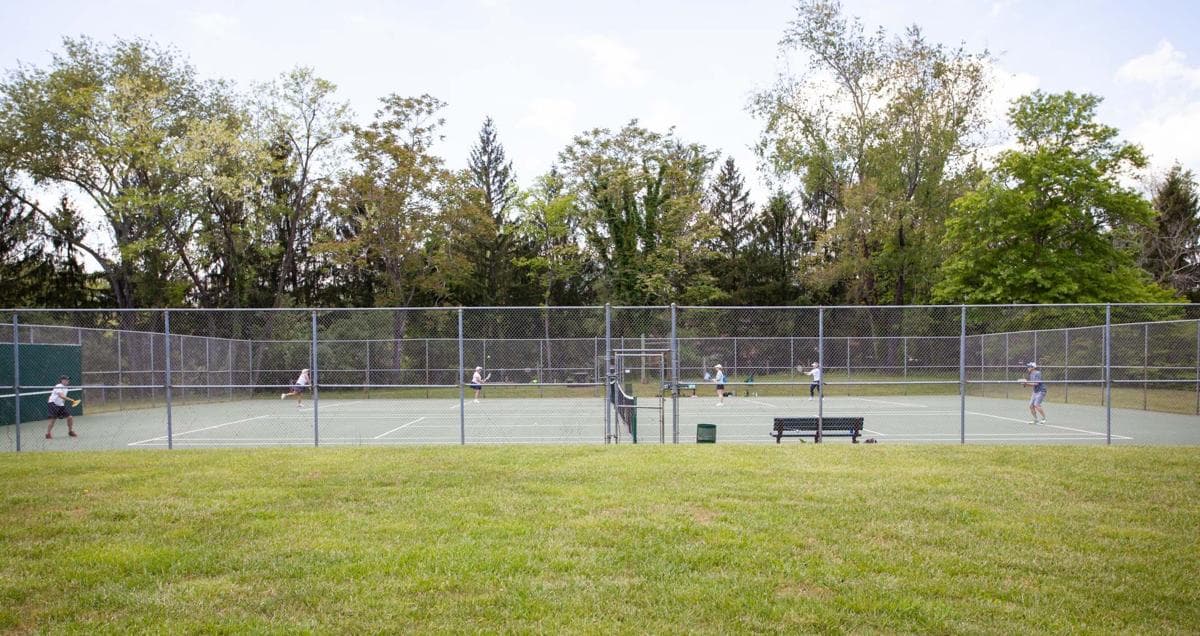 Rappahannock County Park pickleball courts