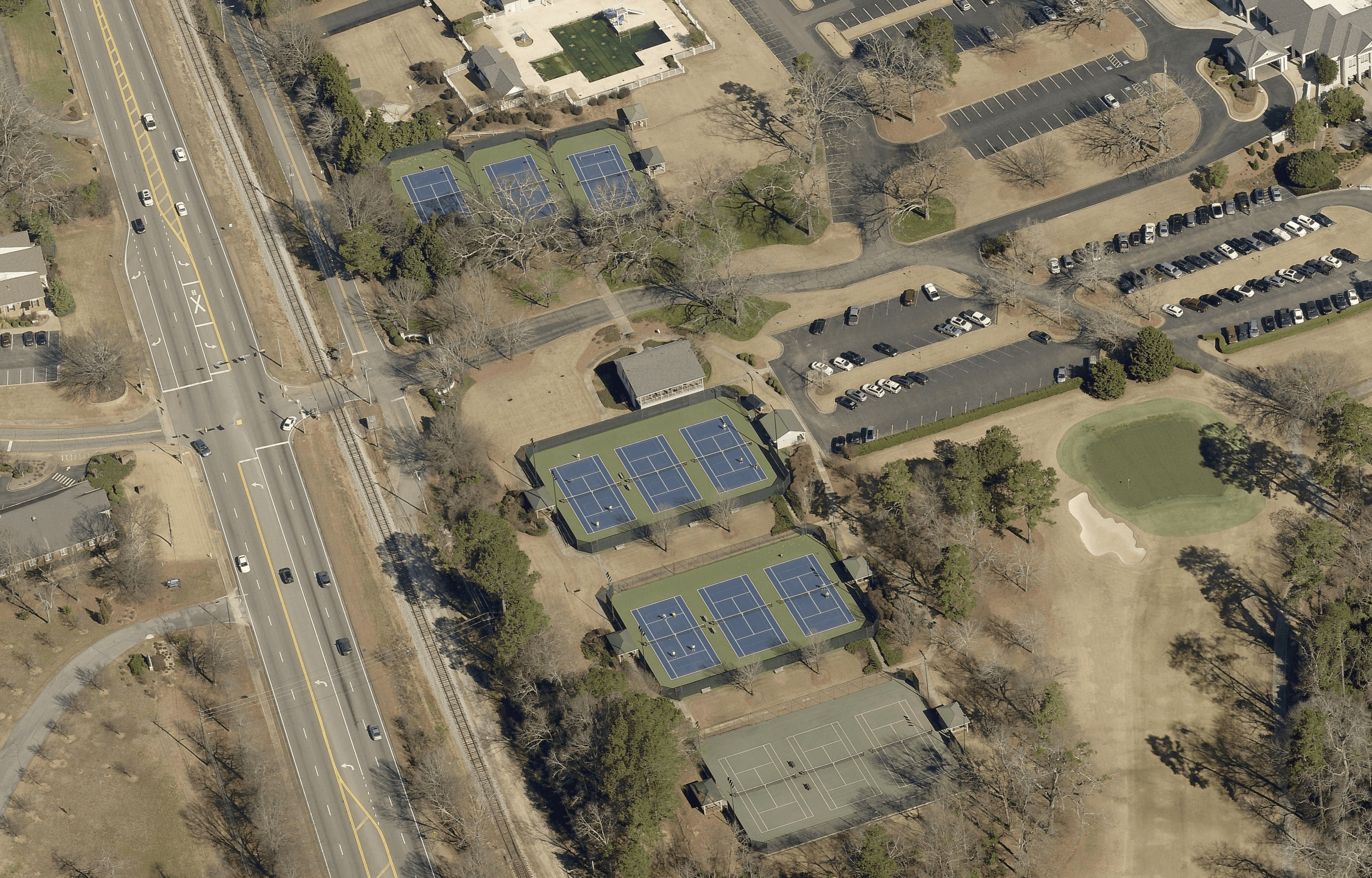 Athens Country Club pickleball courts