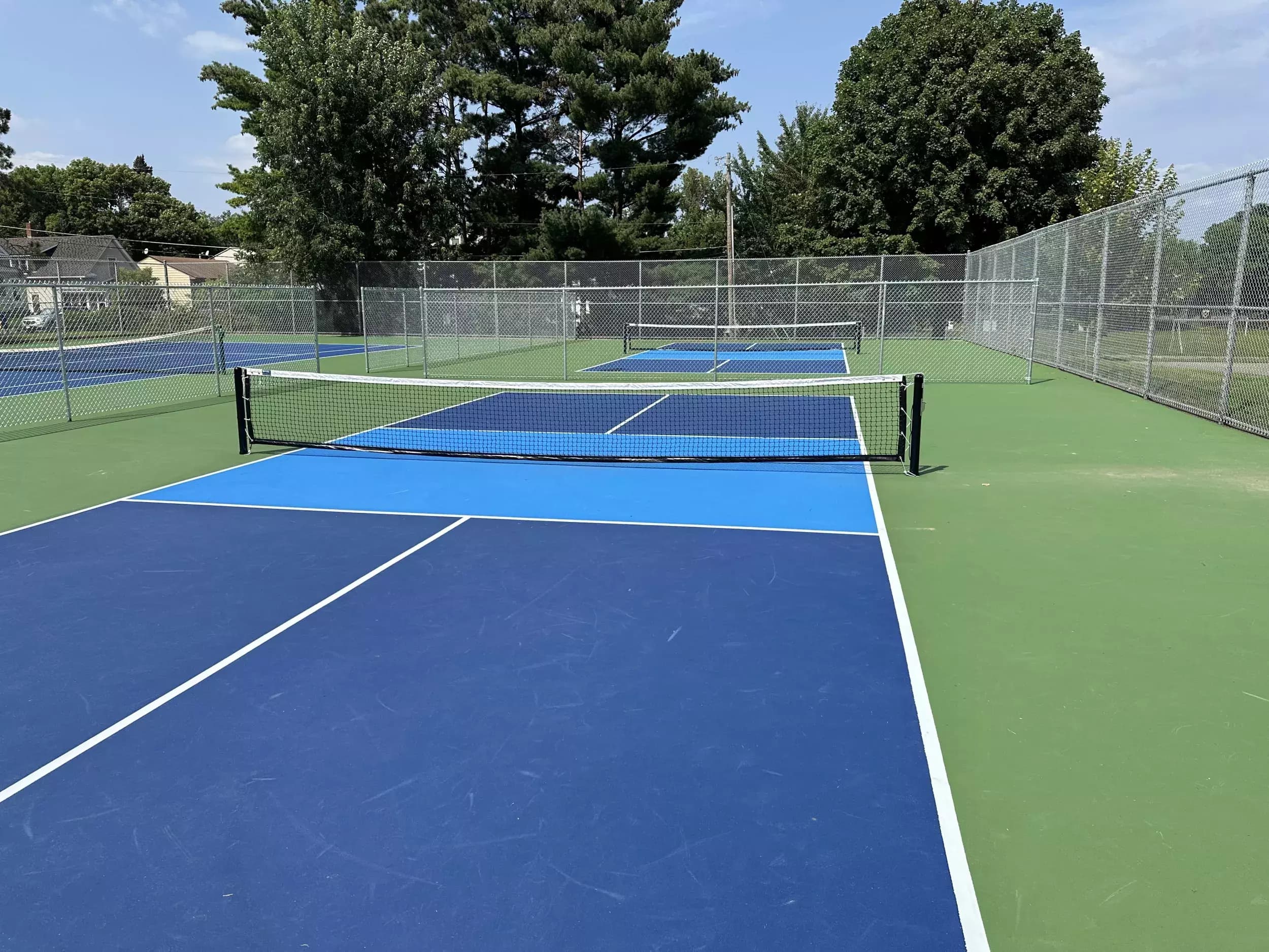 Orchard Park pickleball courts