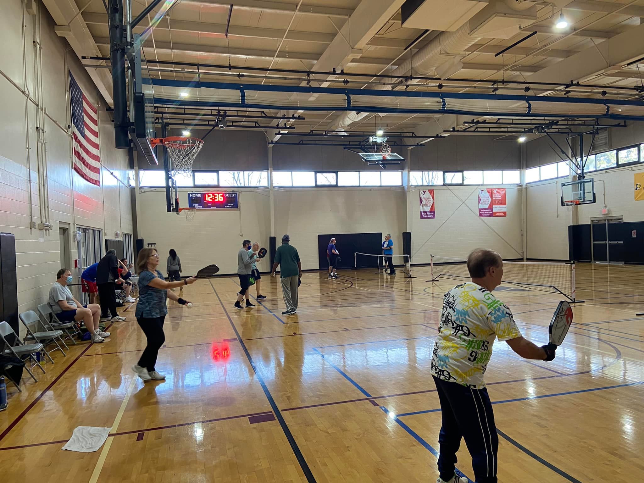Benjamin Harrison YMCA pickleball courts