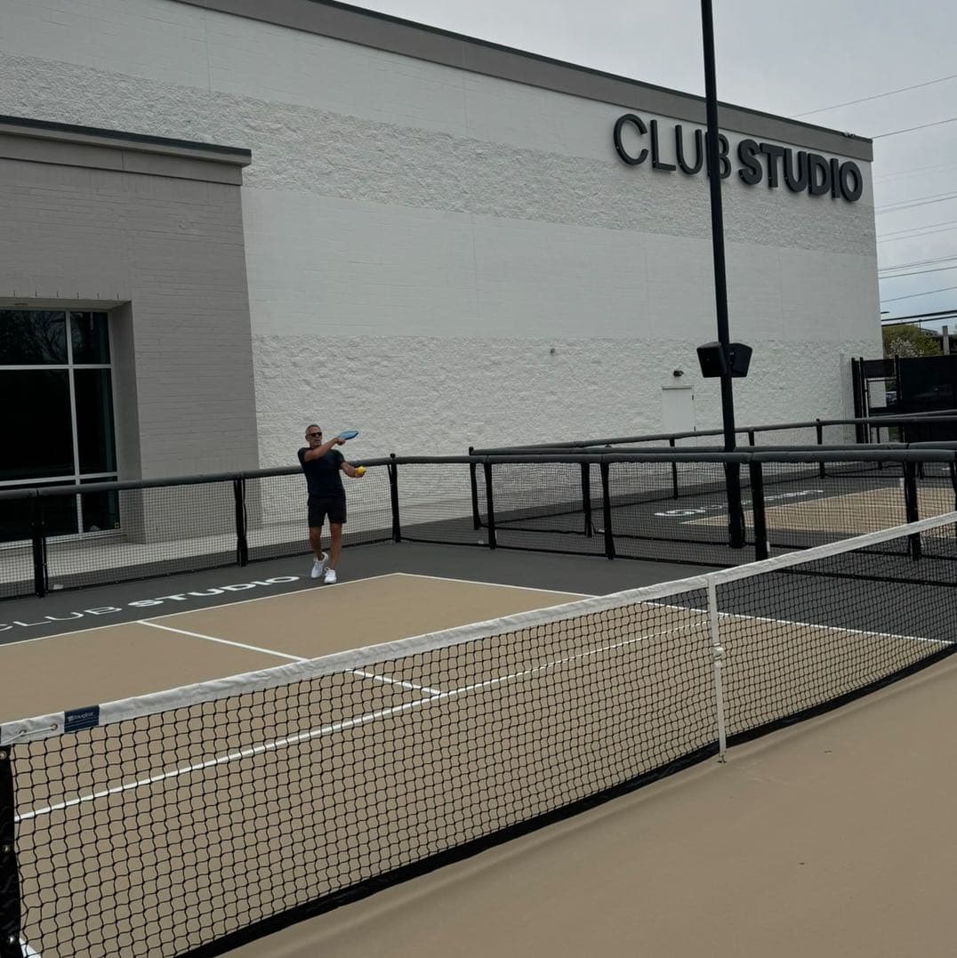 Club Studio Fitness pickleball courts