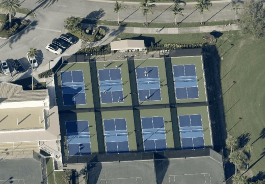 Gleneagles Country Club pickleball courts