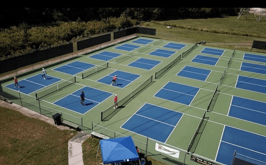 Pavilion of Pickleball pickleball courts