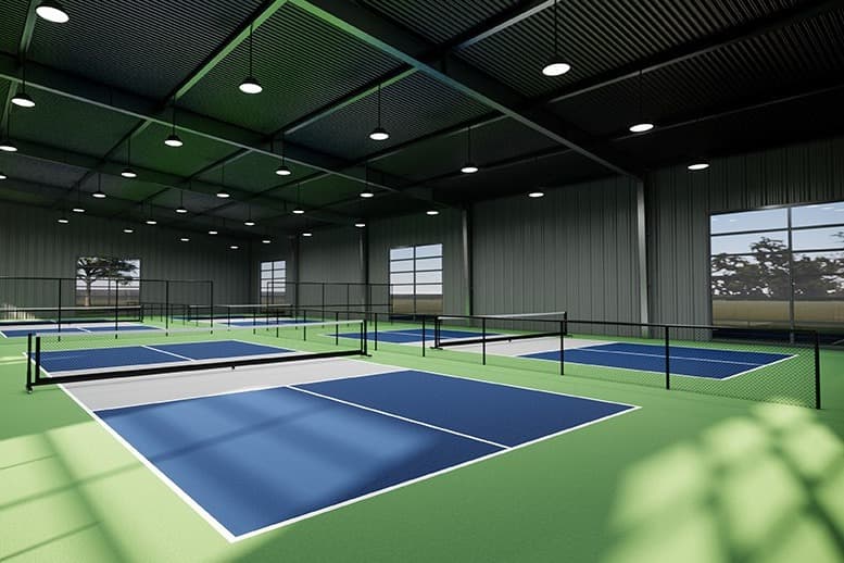 Lifetime Shenandoah pickleball courts