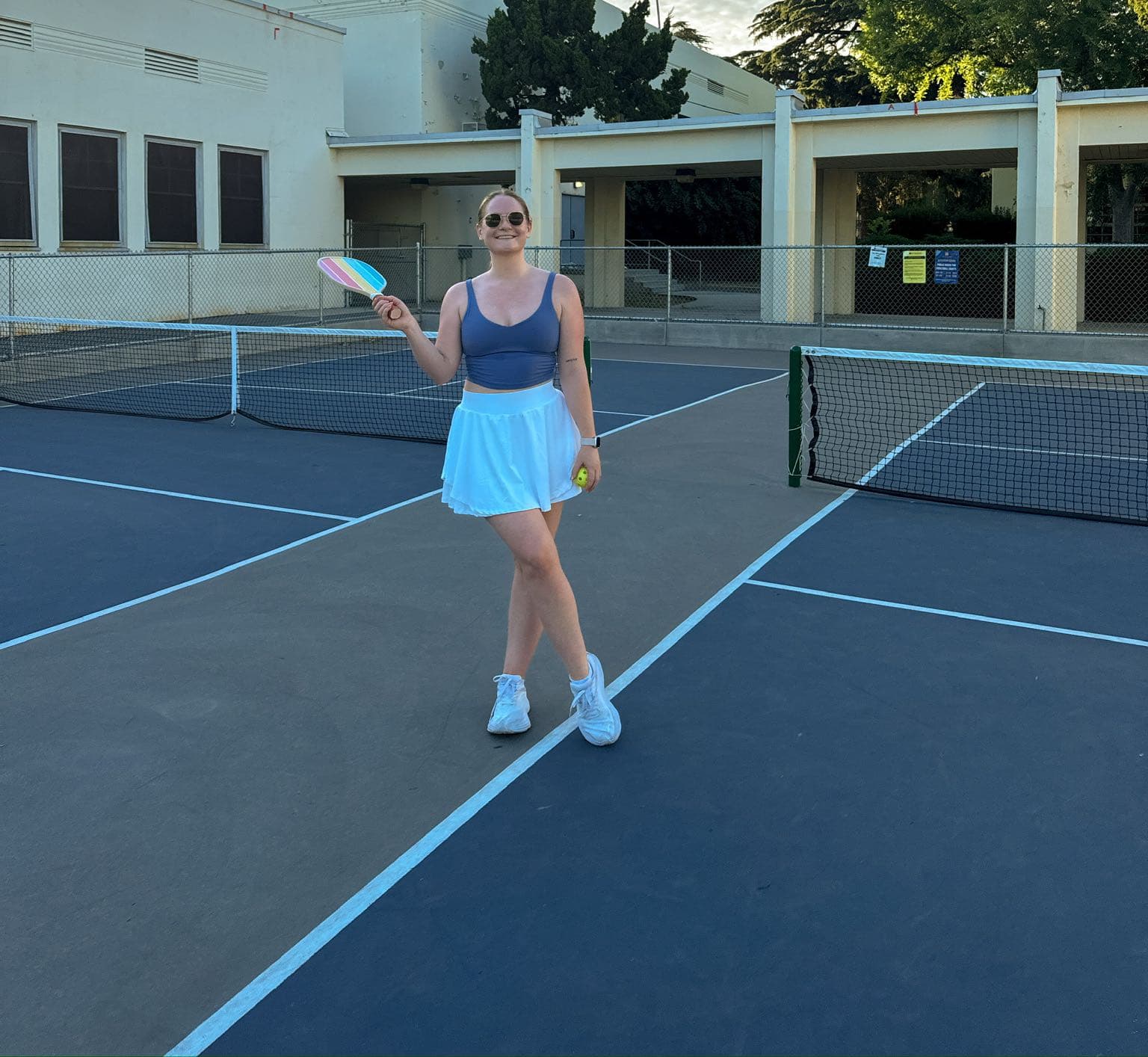 Jefferson Elementary School pickleball courts