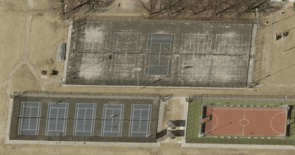 Birdland Park Tennis Courts pickleball courts