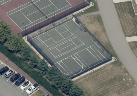 West Towson Park pickleball courts