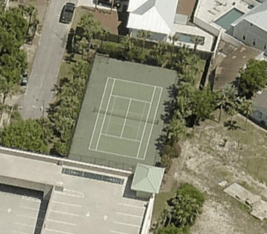 Celadon Beach Resort pickleball courts