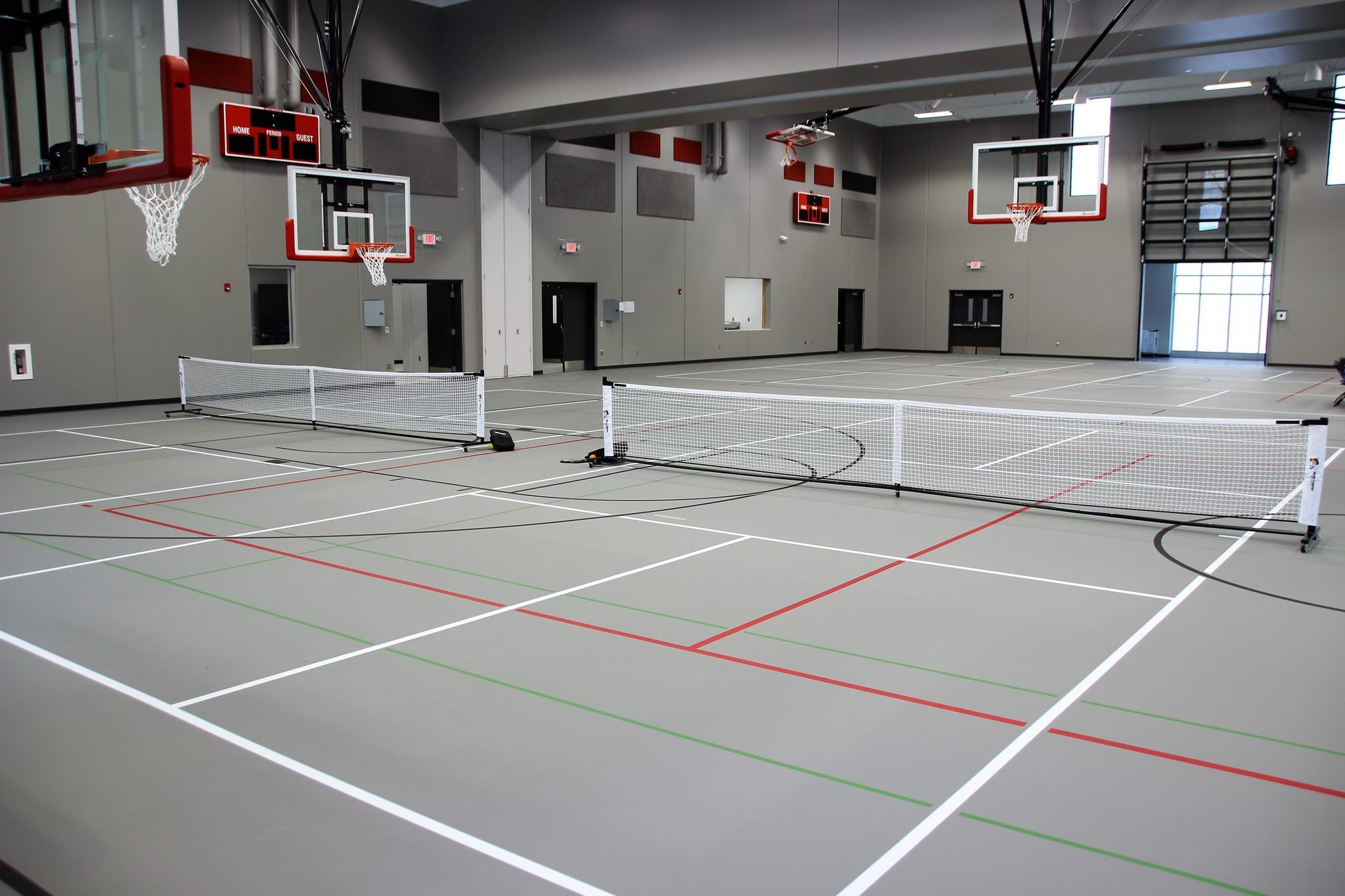 Willmar Civic Center pickleball courts