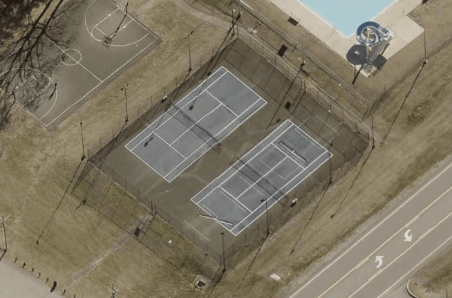 Liberty Park pickleball courts