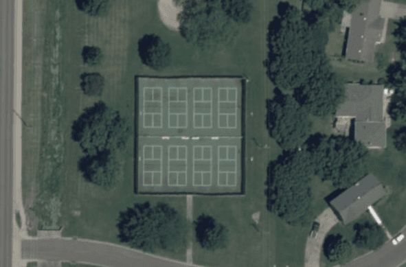 Allen Lcountymeadowbrook Park pickleball courts