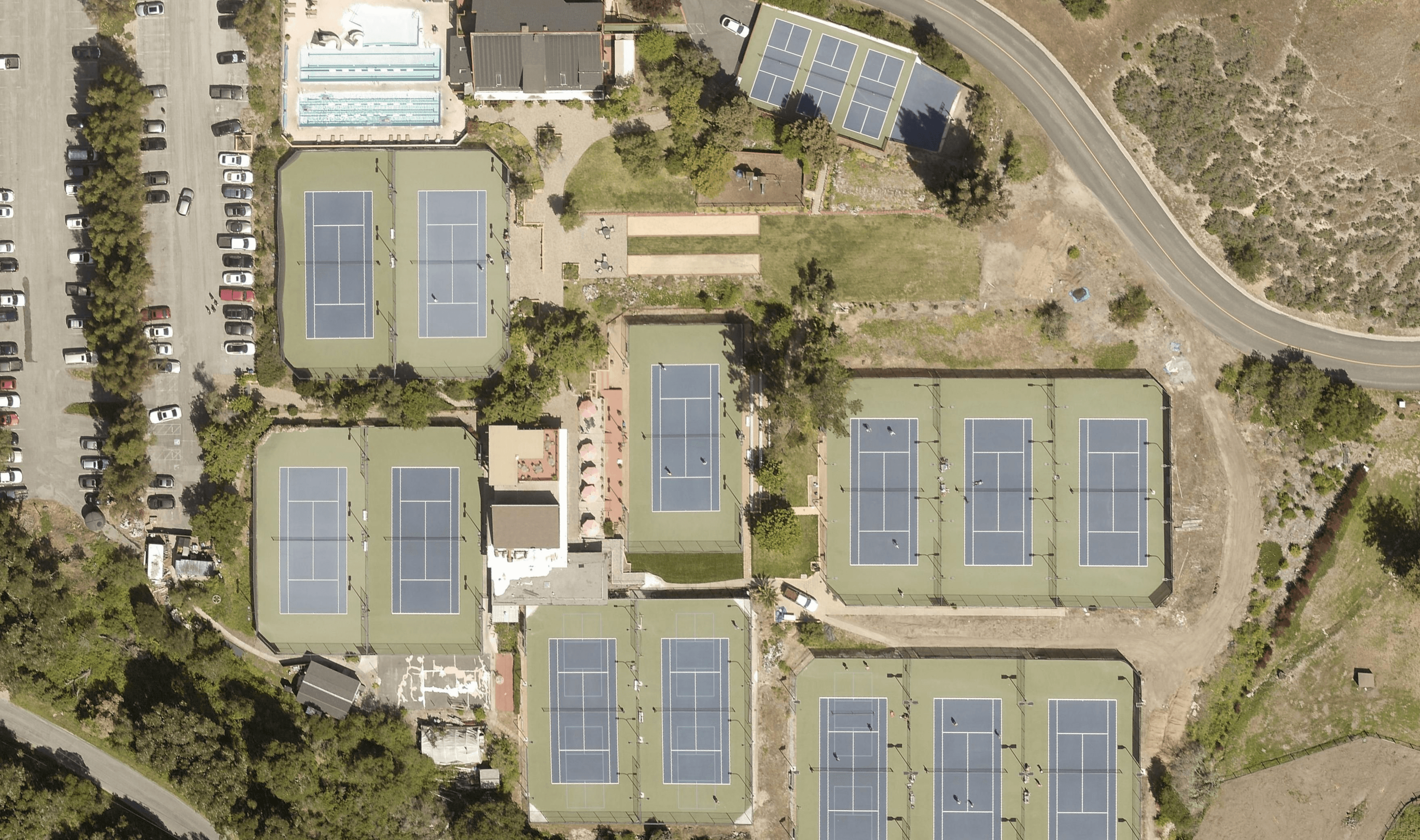 Chamisal Tennis & Fitness Club pickleball courts