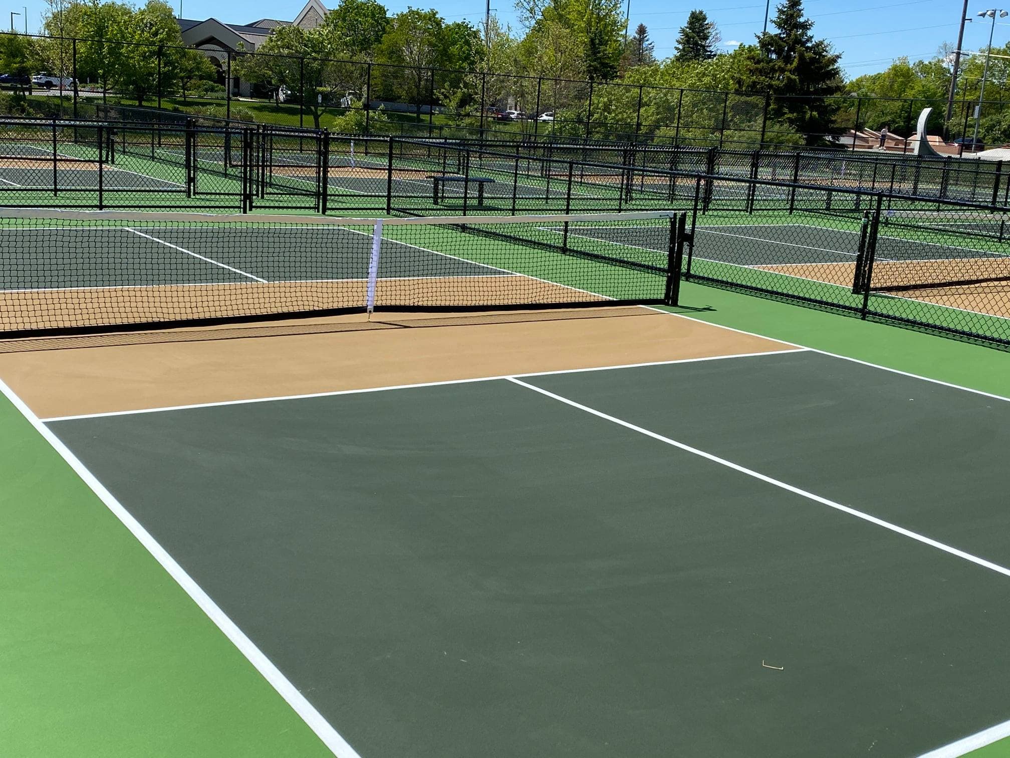 Coffman Park pickleball courts