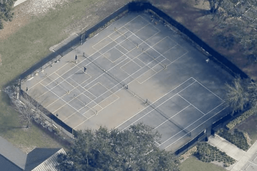 Trotwood Park pickleball courts