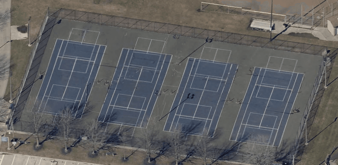 Mayfield Heights City Park pickleball courts