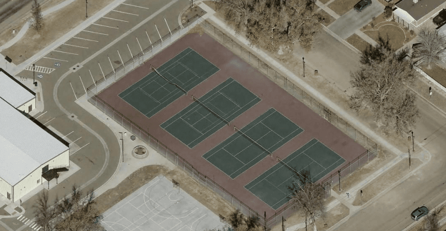 Caldwell Memorial Park pickleball courts