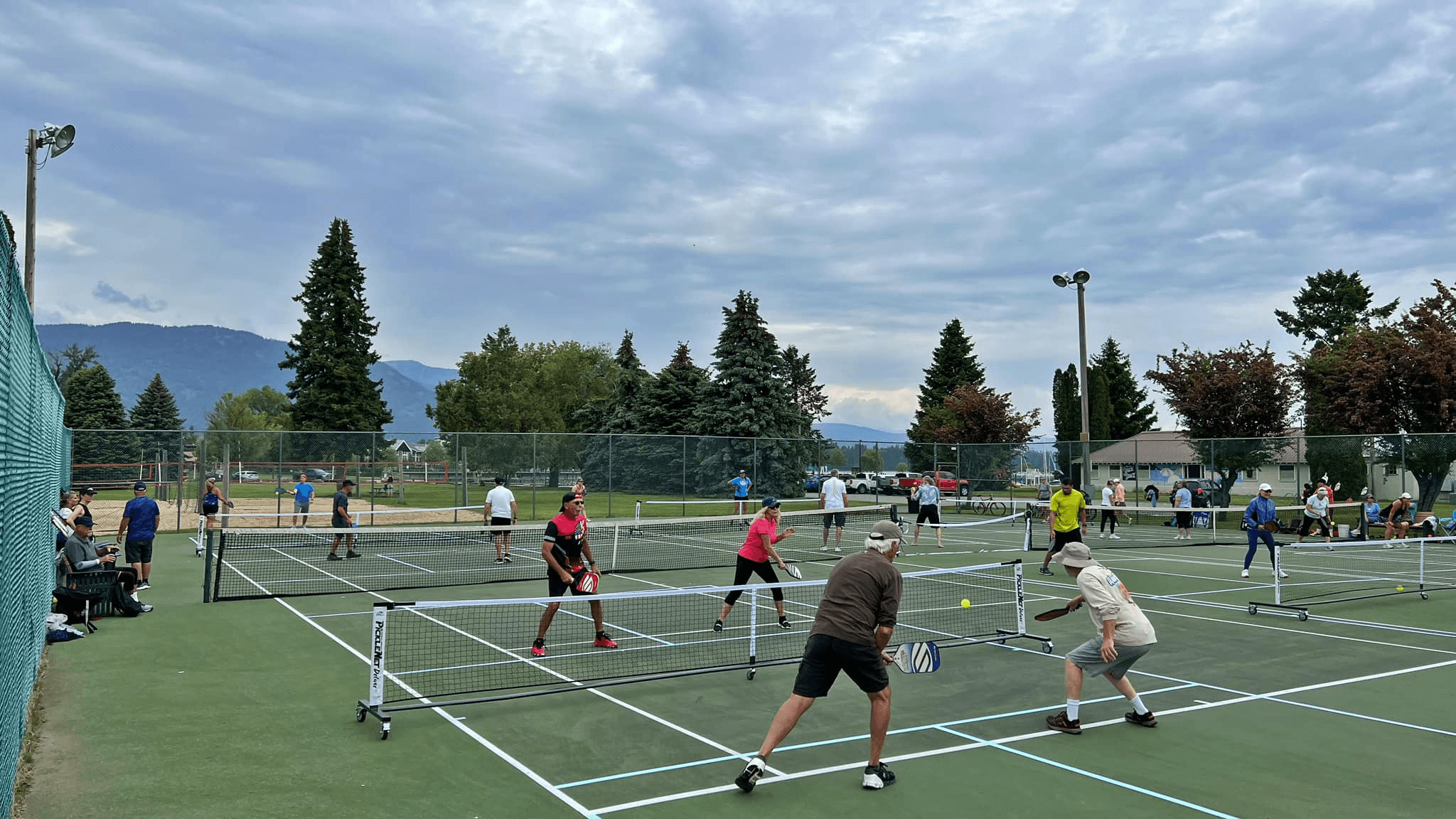 City Beach pickleball courts
