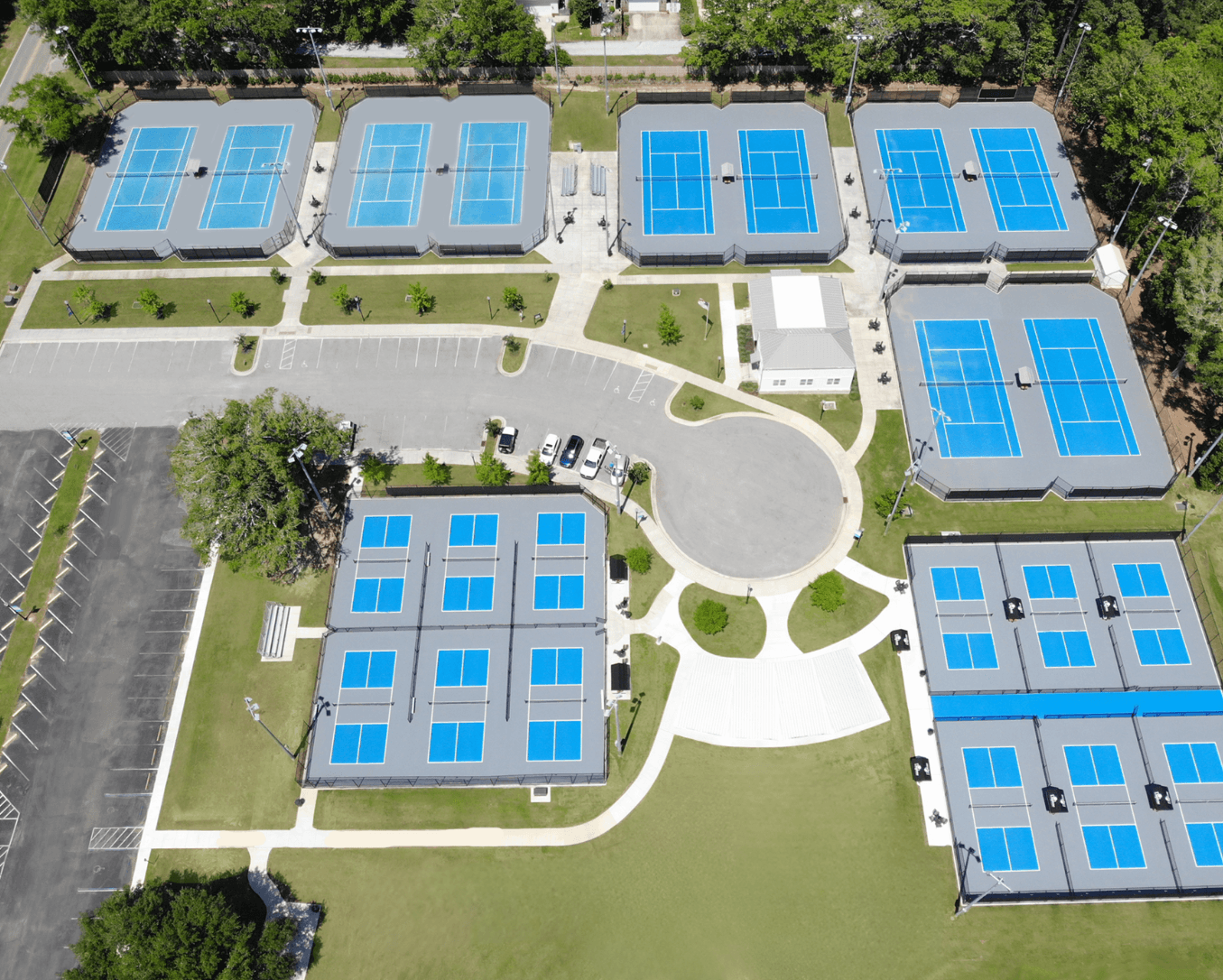 Daphne Tennis & Pickleball Complex at W.O. Lott Park pickleball courts