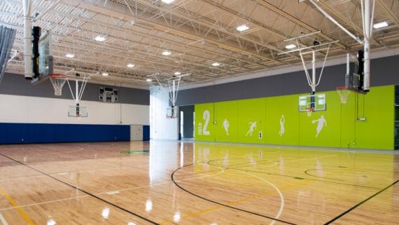 ComEd Recreation Center pickleball courts