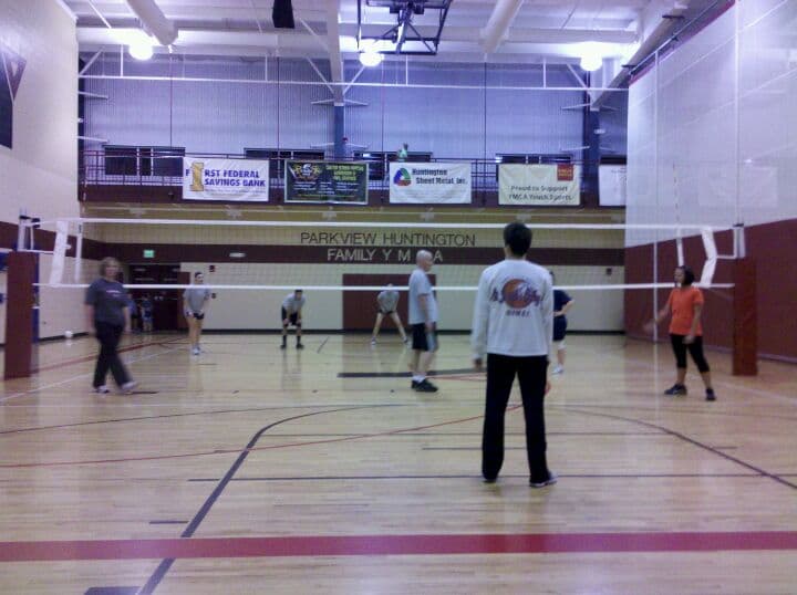Parkview Huntington Family YMCA pickleball courts