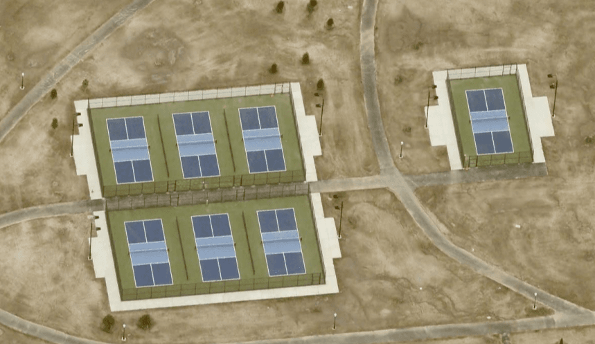 Beulah Park pickleball courts