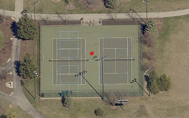 Ty Warner Park pickleball courts