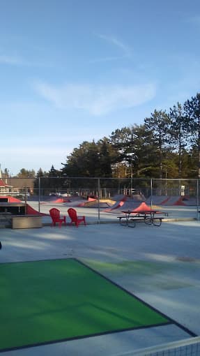 Harbor Springs Sk8 Park pickleball courts