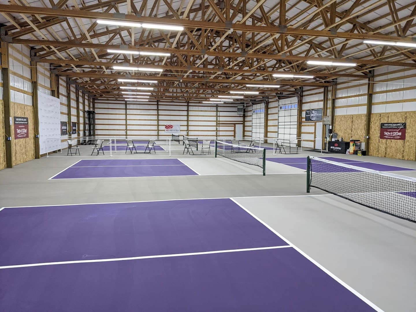 The Shed Indoor Pickleball pickleball courts