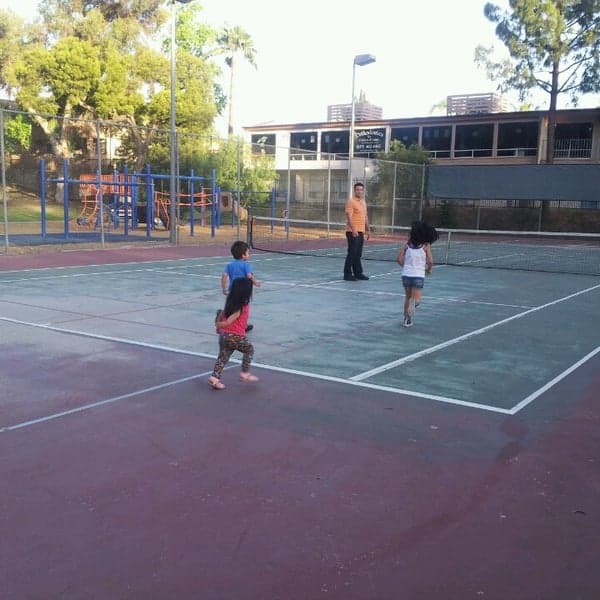 Collier Park pickleball courts