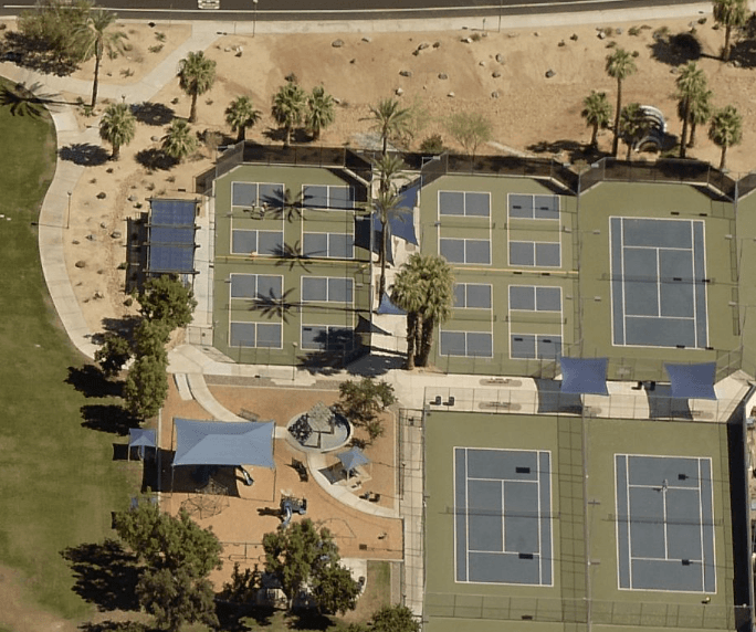 Fritz Burns Park pickleball courts