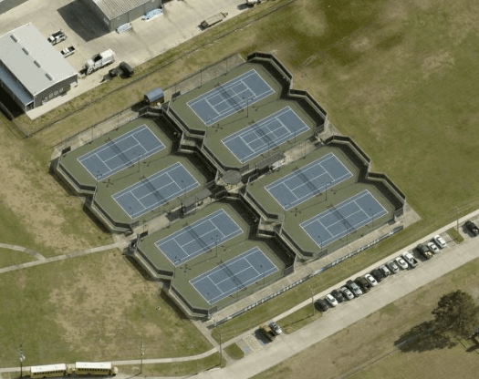 Barbers Hill High School Tennis Courts pickleball courts