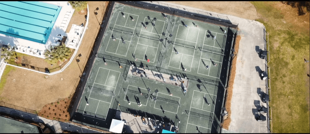 The Club at Pine Forest pickleball courts
