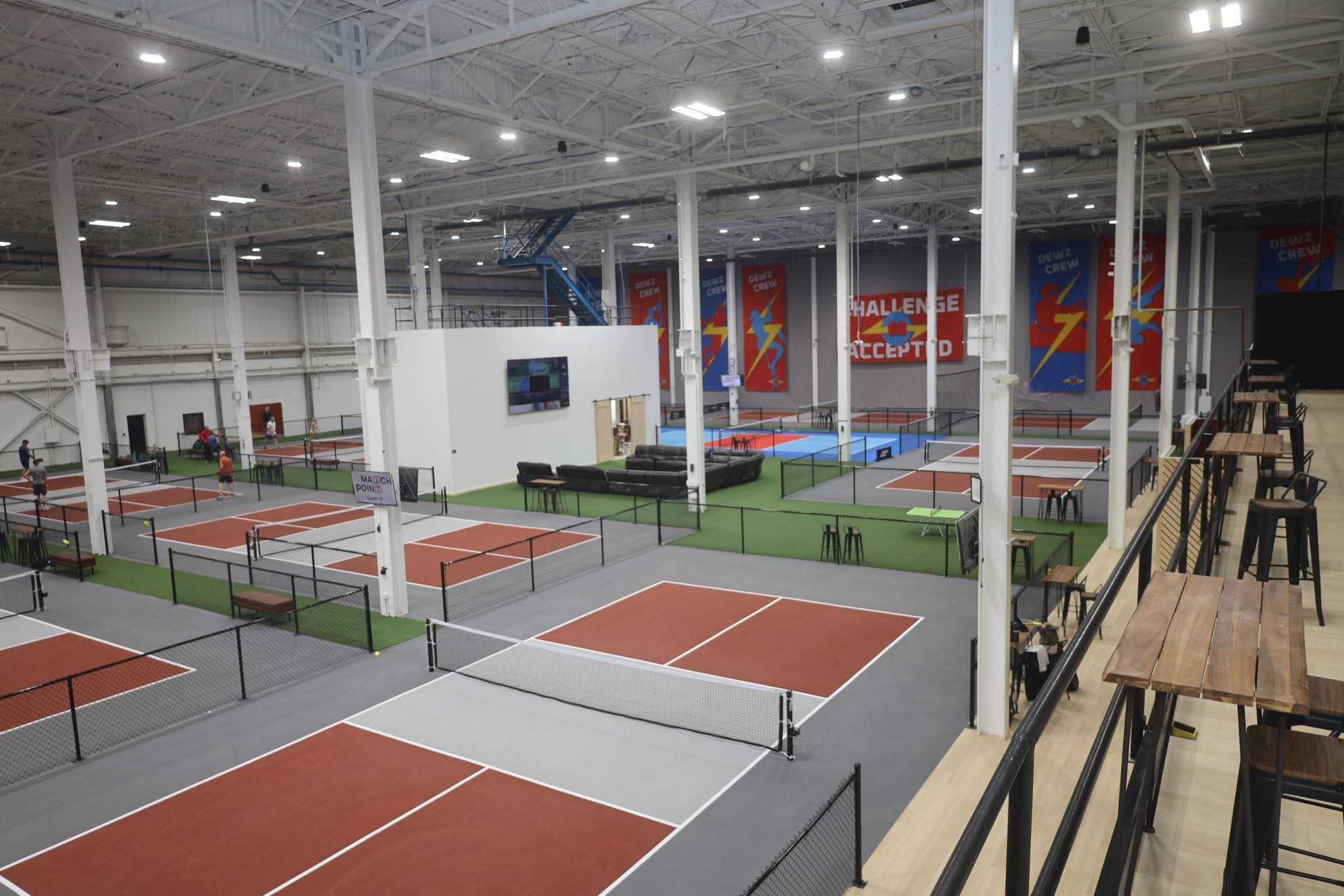 Match Point Pickleball club pickleball courts