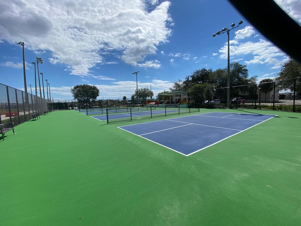 Wimberly Fields Park pickleball courts