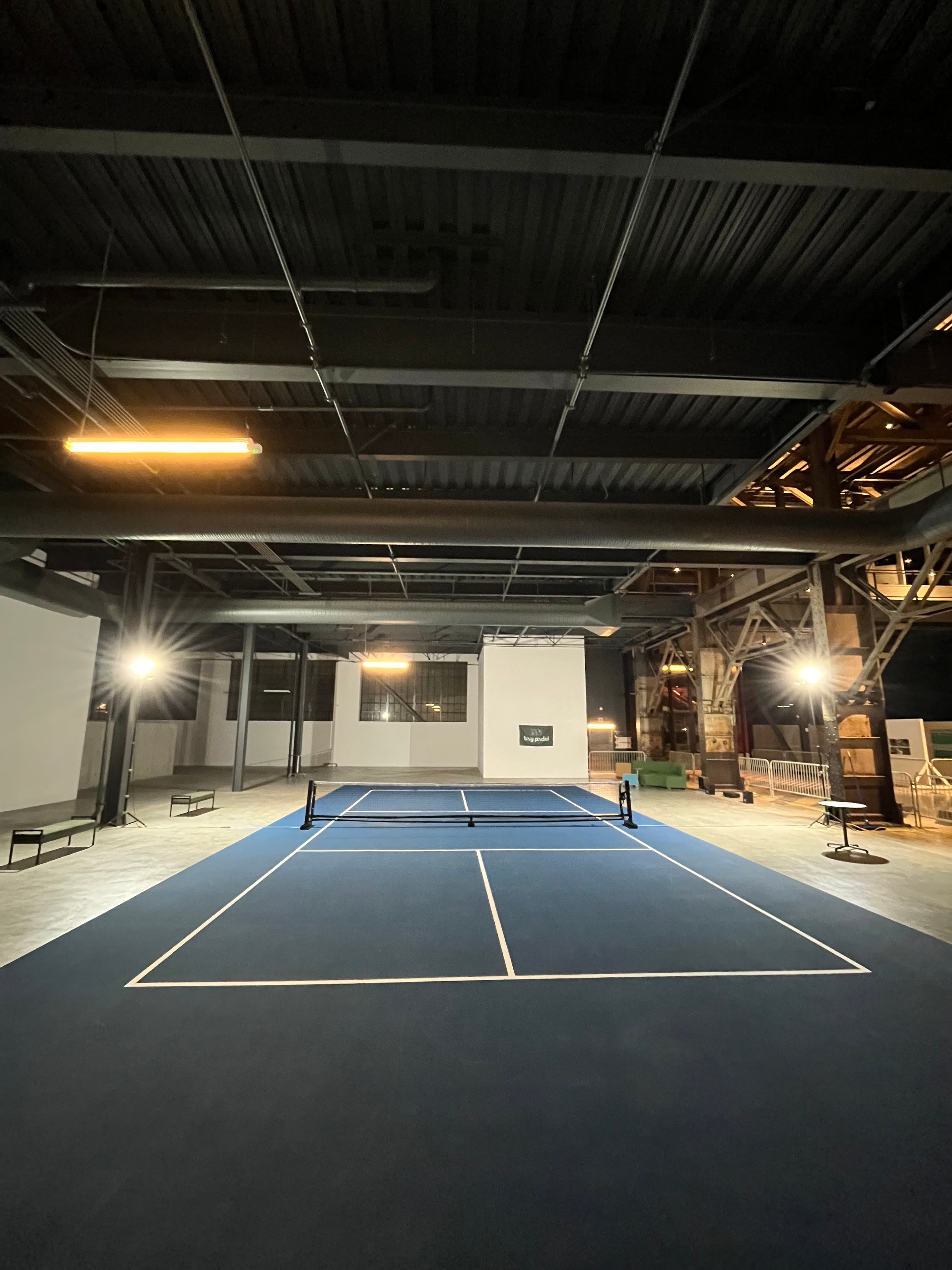 Bay Padel Dogpatch Indoor Padel and Pickleball Courts in San Francisco pickleball courts