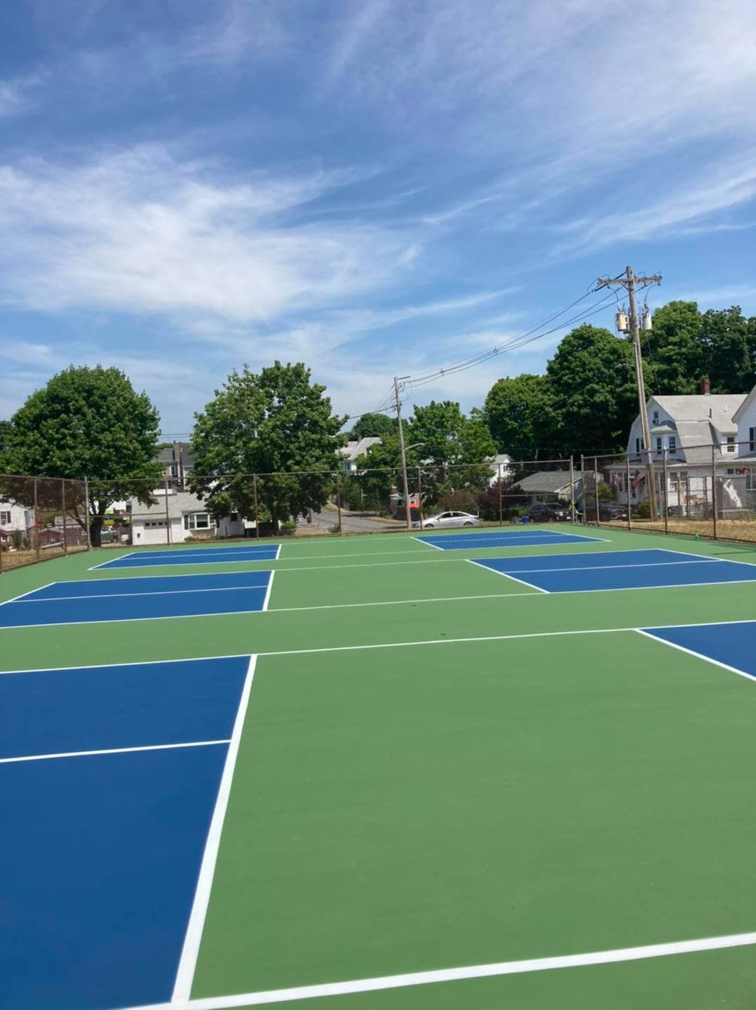 Marrs Park pickleball courts