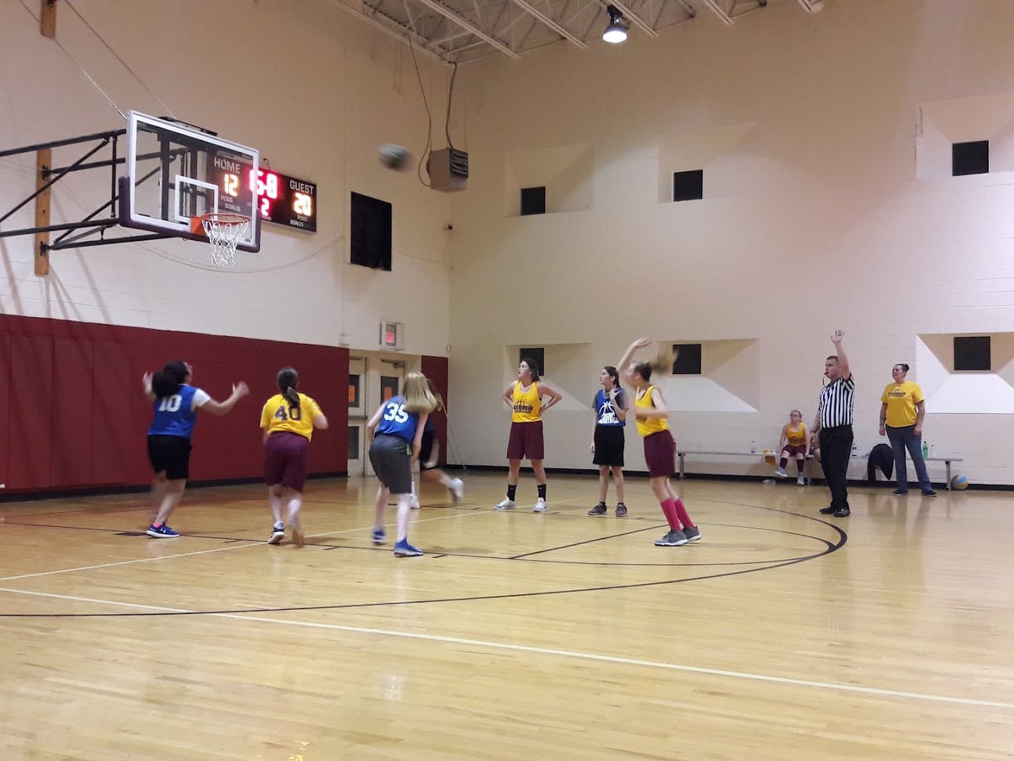 McDowell Rec Center pickleball courts