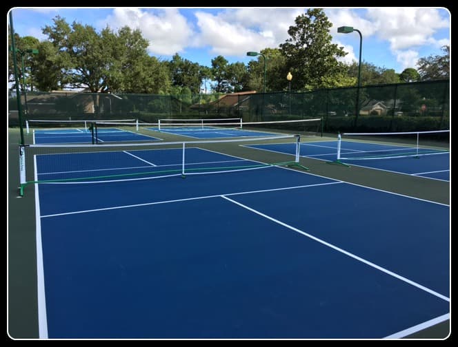The Country Club of Mount Dora pickleball courts