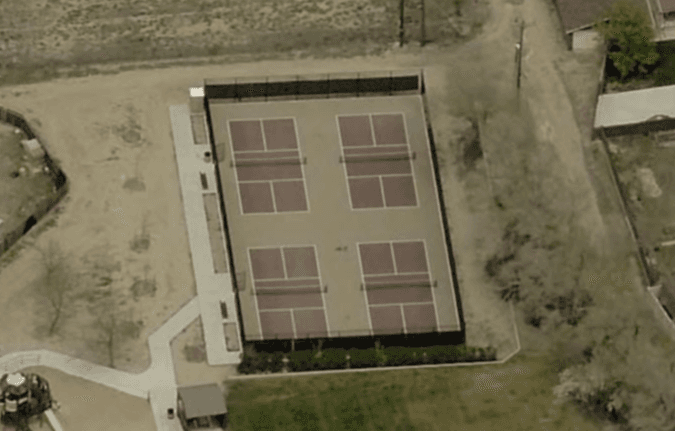 Palisades Park pickleball courts