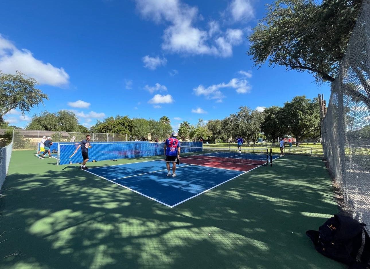 Hackberry Park pickleball courts