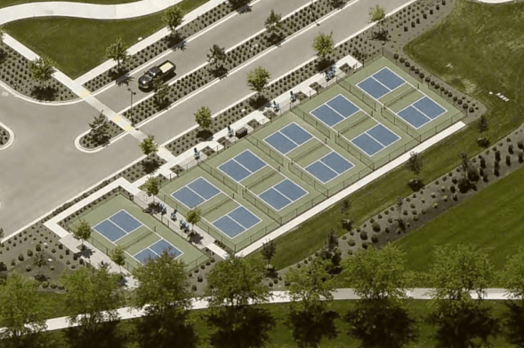 Treasure Valley Social Club pickleball courts