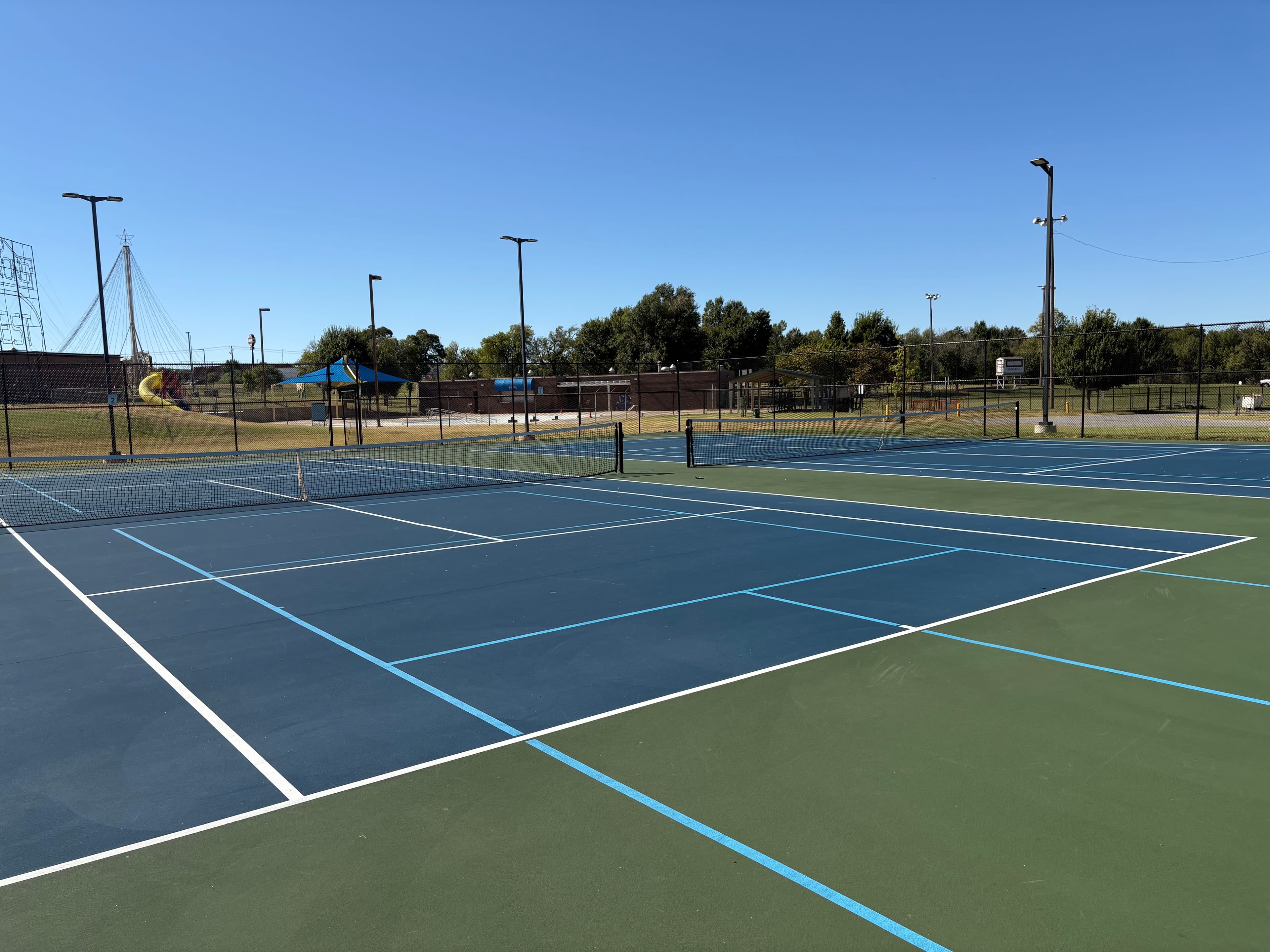 Yukon City Park Pickleball Courts pickleball courts