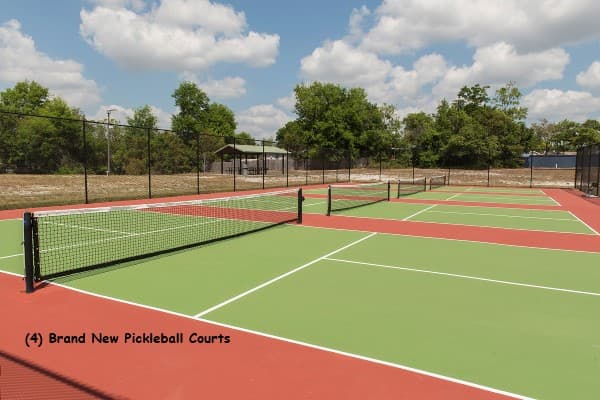Harris M Saxon Community Center and Park pickleball courts