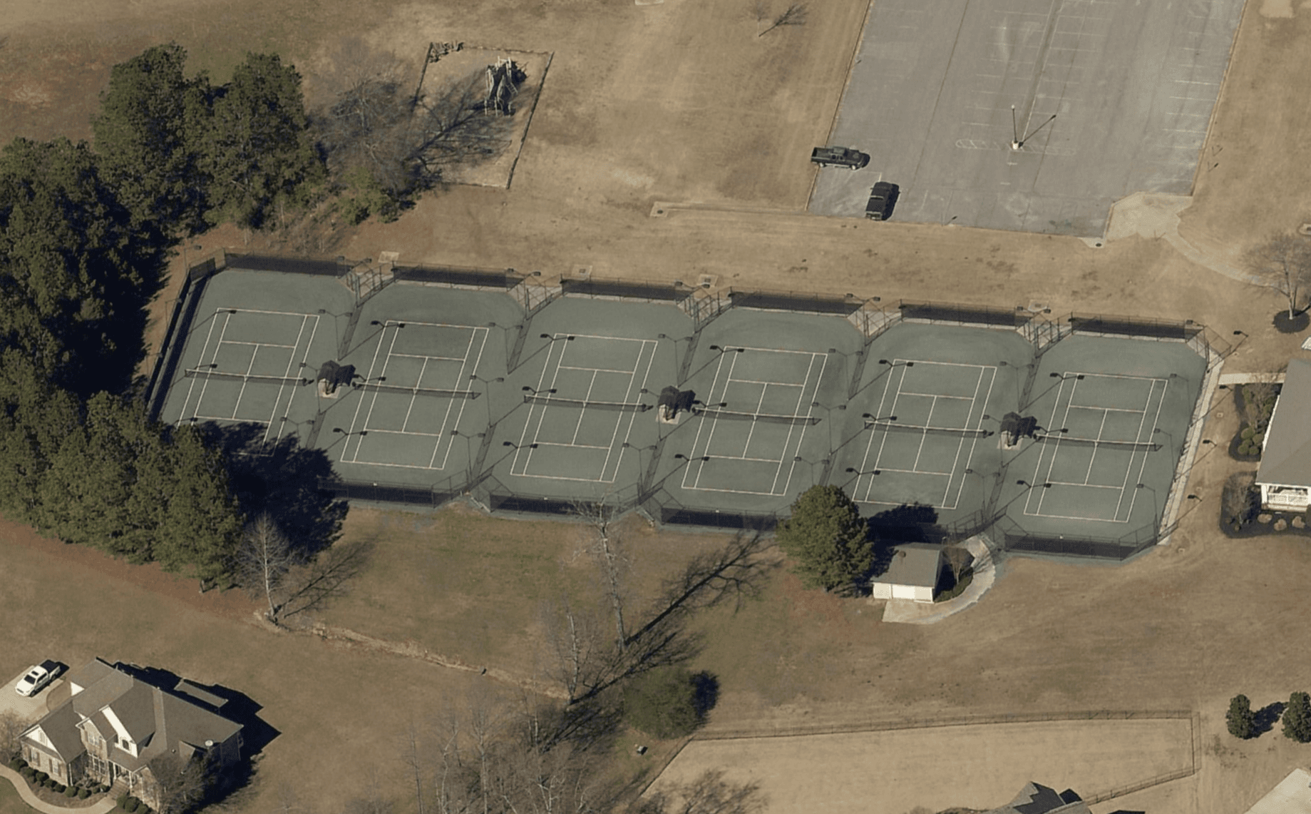 Canebrake Country Club pickleball courts