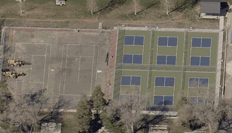 Elton Park pickleball courts