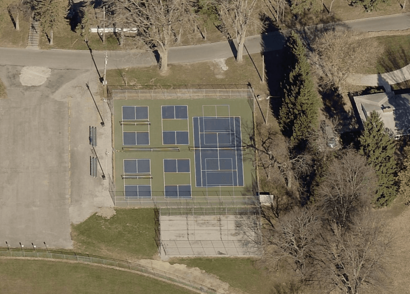Swanton Memorial Park pickleball courts