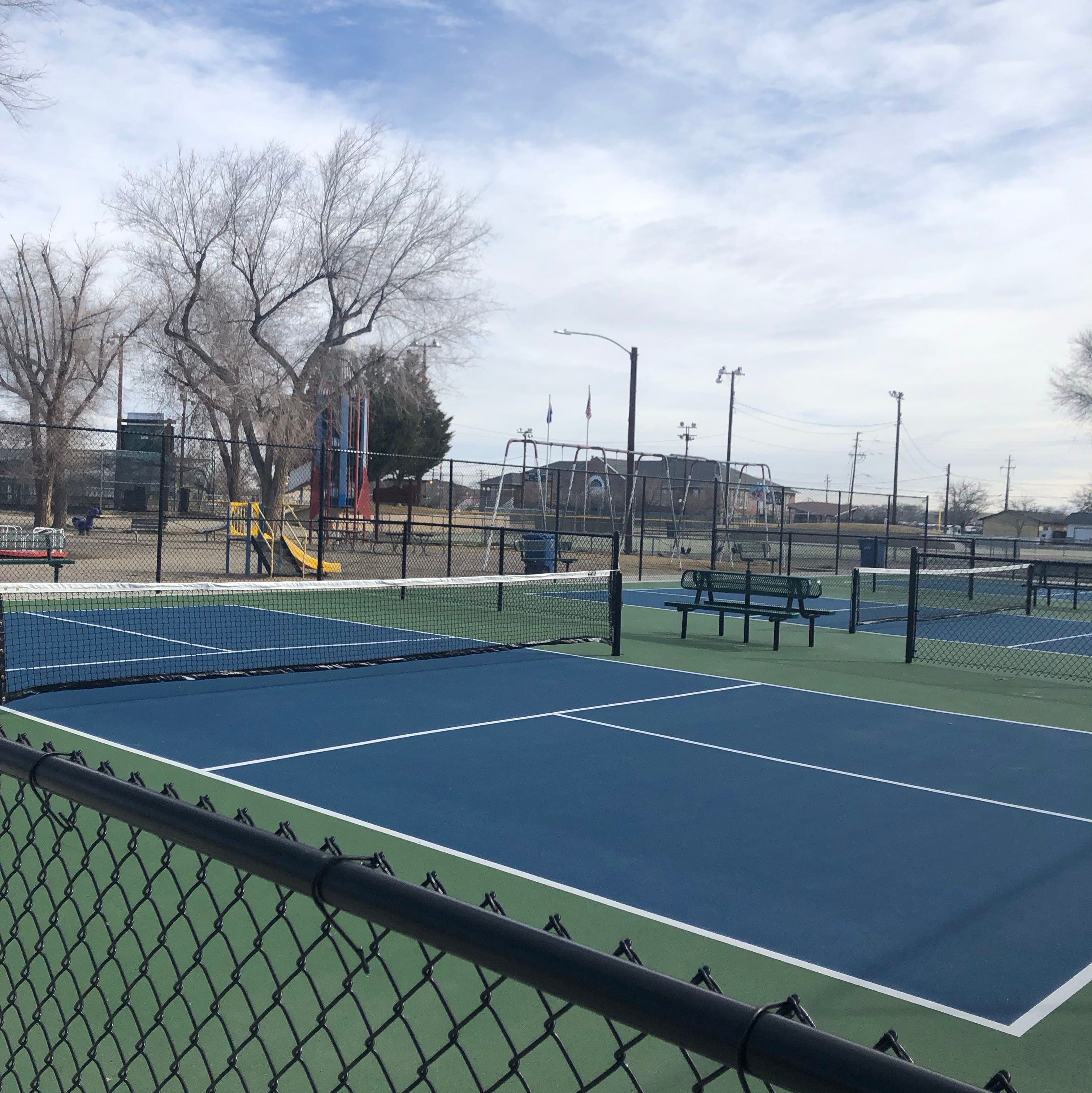 Oats park pickleball courts