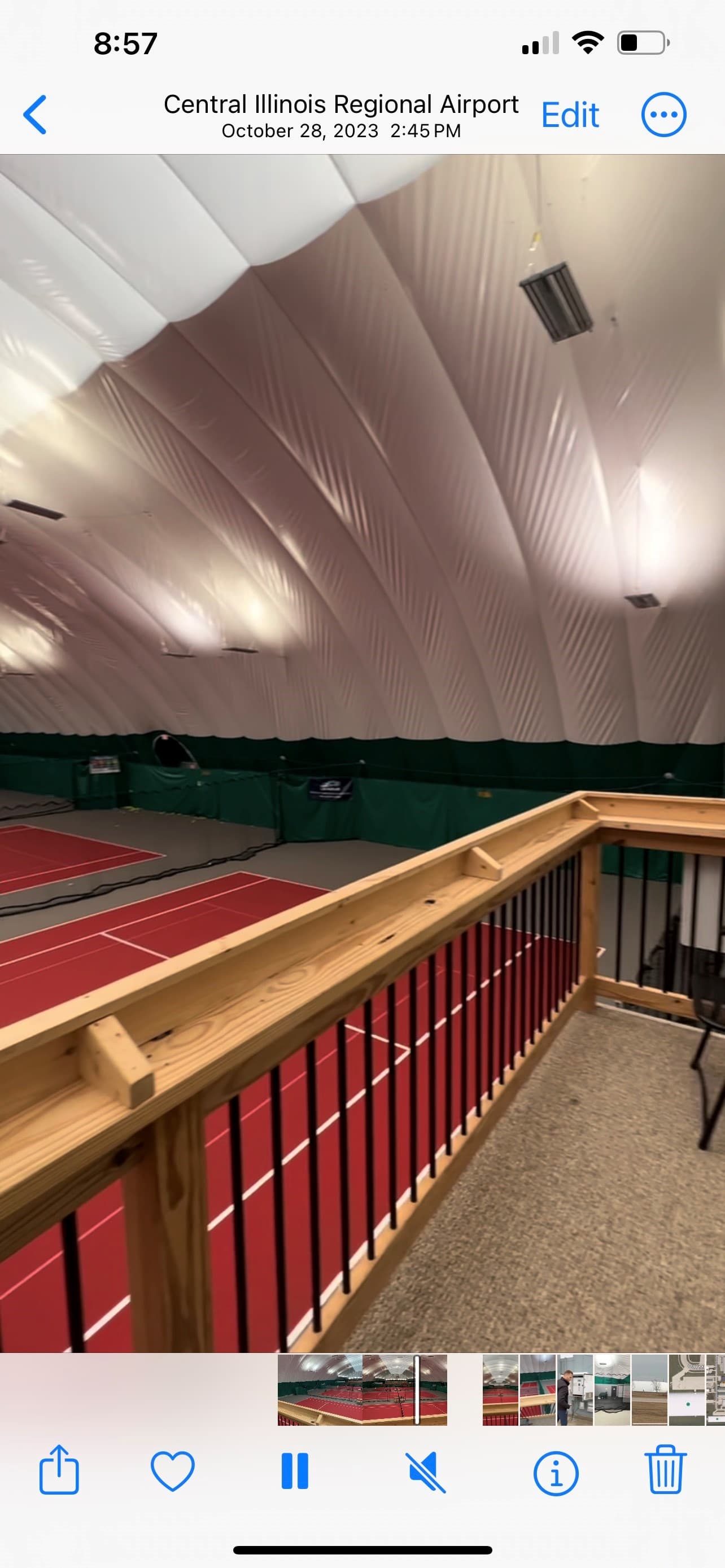 Bloomington Tennis & Turf pickleball courts